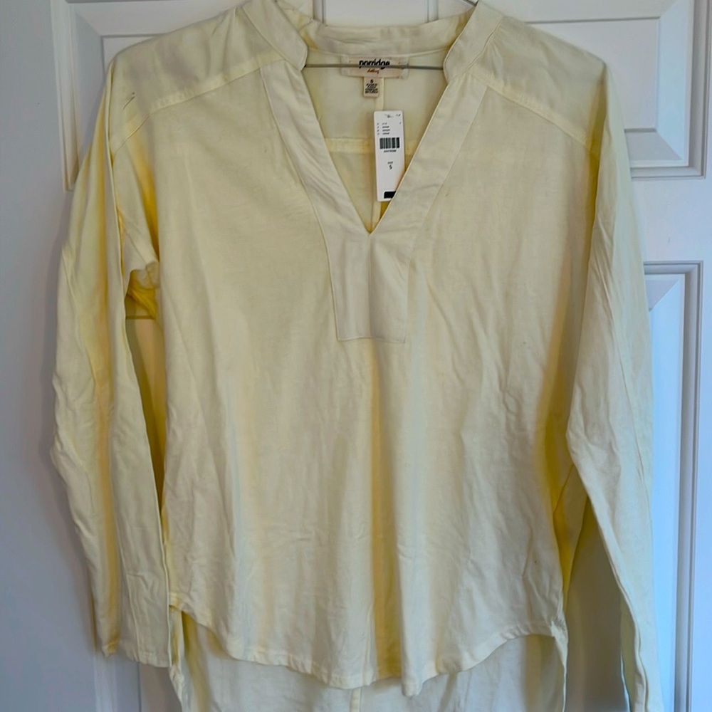 Long sleeve cotton tunic